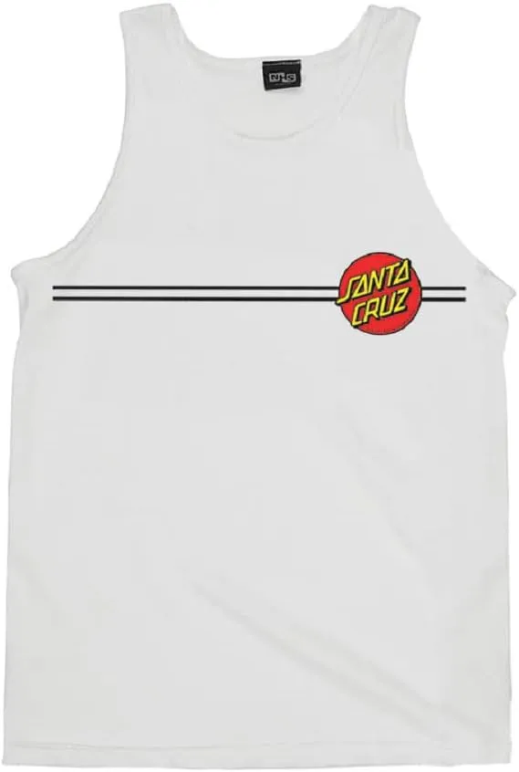 SANTA CRUZ Men's Tank Top Classic Dot Skate Tank Top