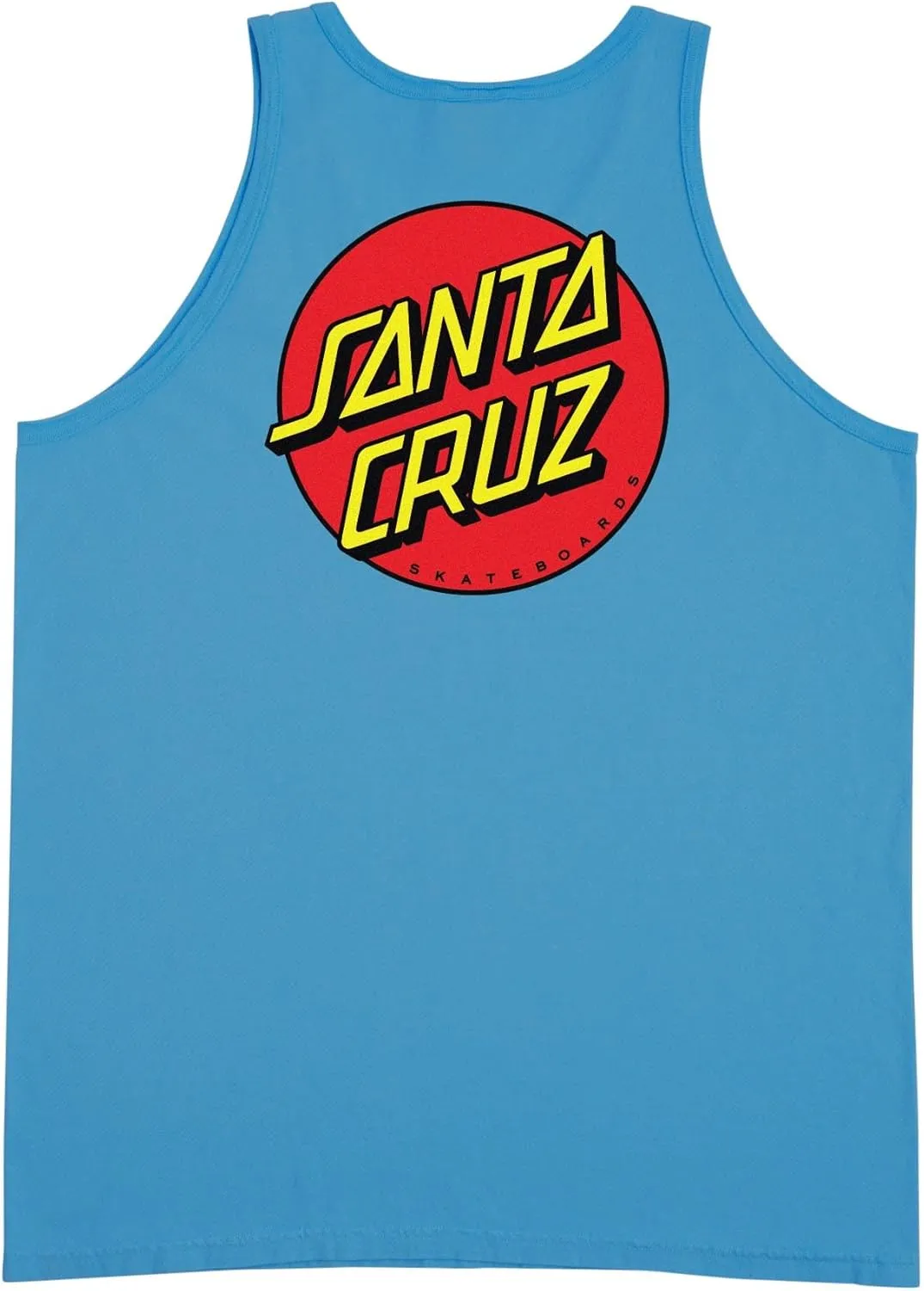 SANTA CRUZ Men's Tank Top Classic Dot Skate Tank Top
