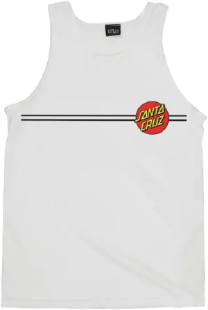 SANTA CRUZ Men's Tank Top Classic Dot Skate Tank Top