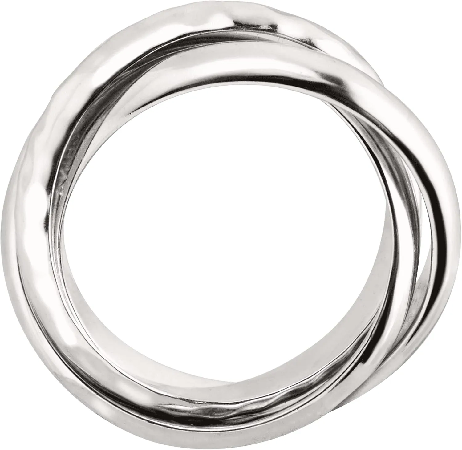 Silpada 'Showtime' Crisscross Ring in Sterling Silver