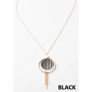 Simply Noelle Nautical Striped Necklace