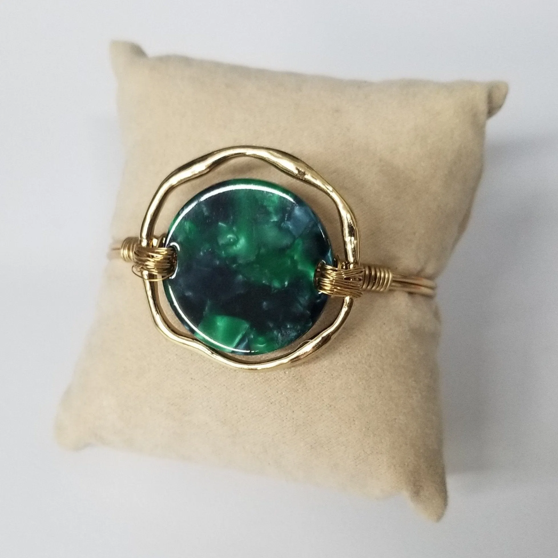 Simply Noelle Wild Tropics Hammered Bracelet