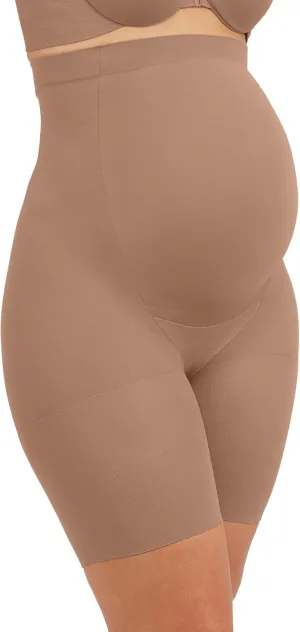SPANXshape Mama Mid-Thigh Short - Comfortable Tummy Control Shapewear - No Visible Panty Lines