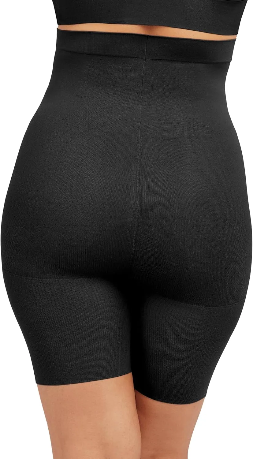 SPANXshape Mama Mid-Thigh Short - Comfortable Tummy Control Shapewear - No Visible Panty Lines