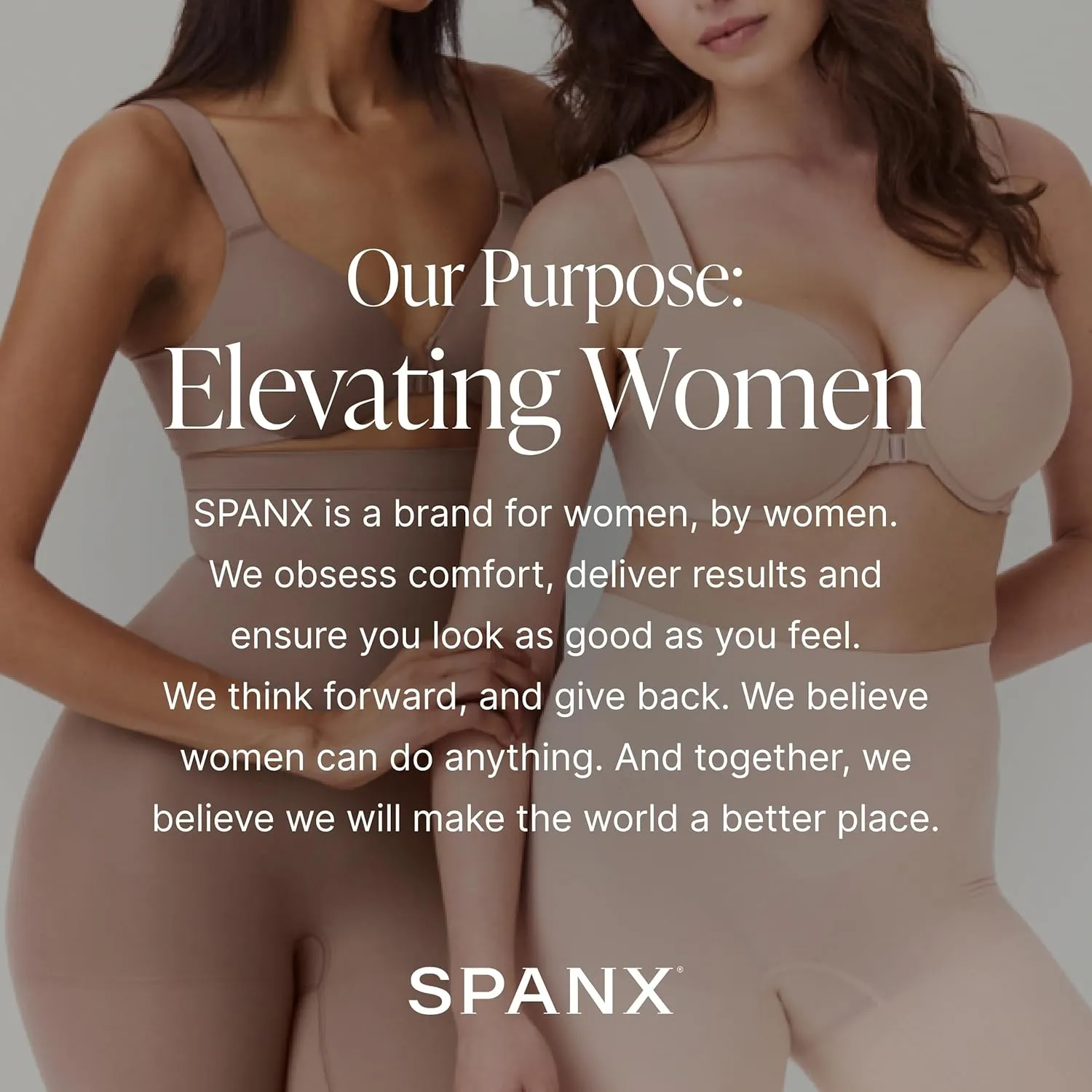 SPANXshape Mama Mid-Thigh Short - Comfortable Tummy Control Shapewear - No Visible Panty Lines