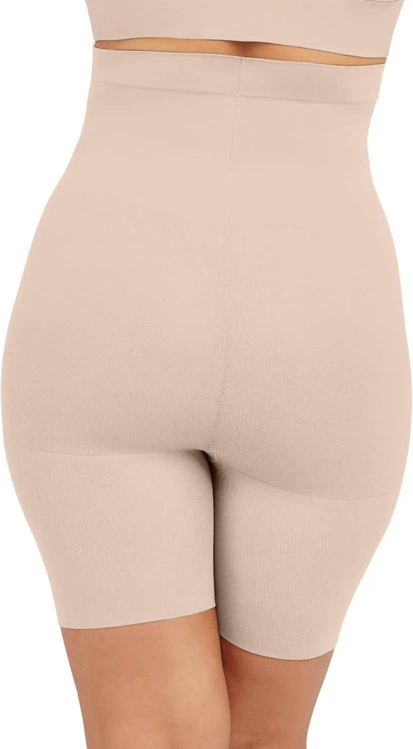 SPANXshape Mama Mid-Thigh Short - Comfortable Tummy Control Shapewear - No Visible Panty Lines