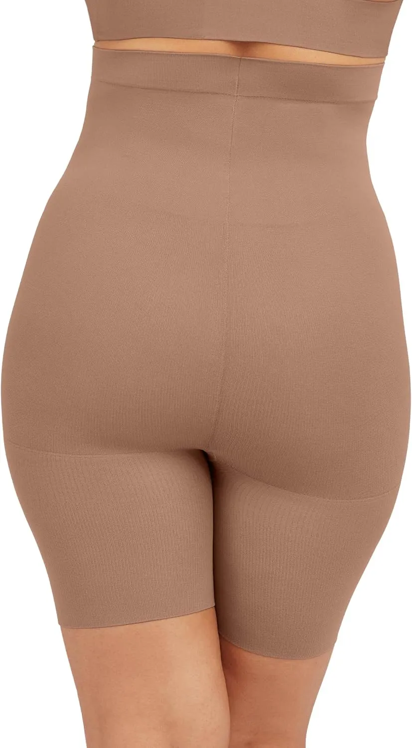 SPANXshape Mama Mid-Thigh Short - Comfortable Tummy Control Shapewear - No Visible Panty Lines