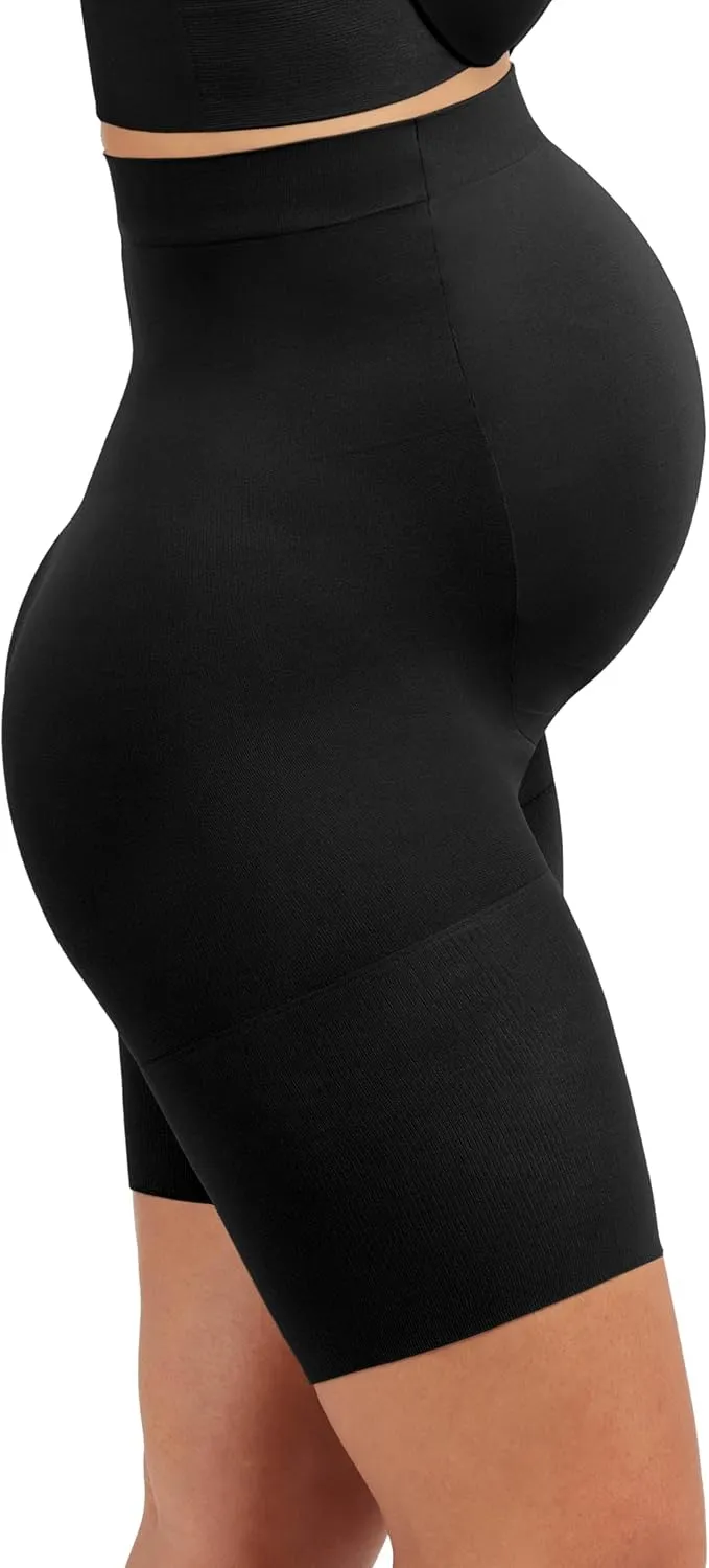 SPANXshape Mama Mid-Thigh Short - Comfortable Tummy Control Shapewear - No Visible Panty Lines
