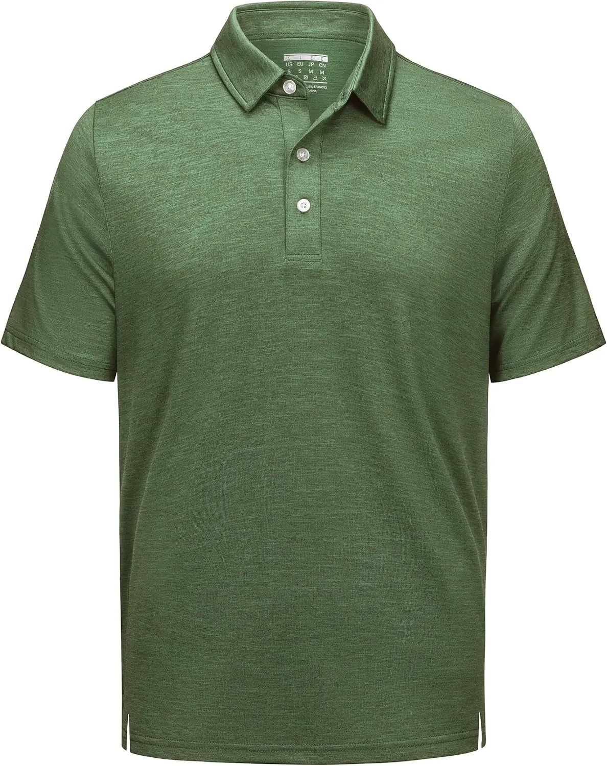 TACVASEN Polo Shirts for Men Short Sleeve Cooling Golf Quick Dry Athletic Shirts Classic Casual T Shirts Stretch Soft