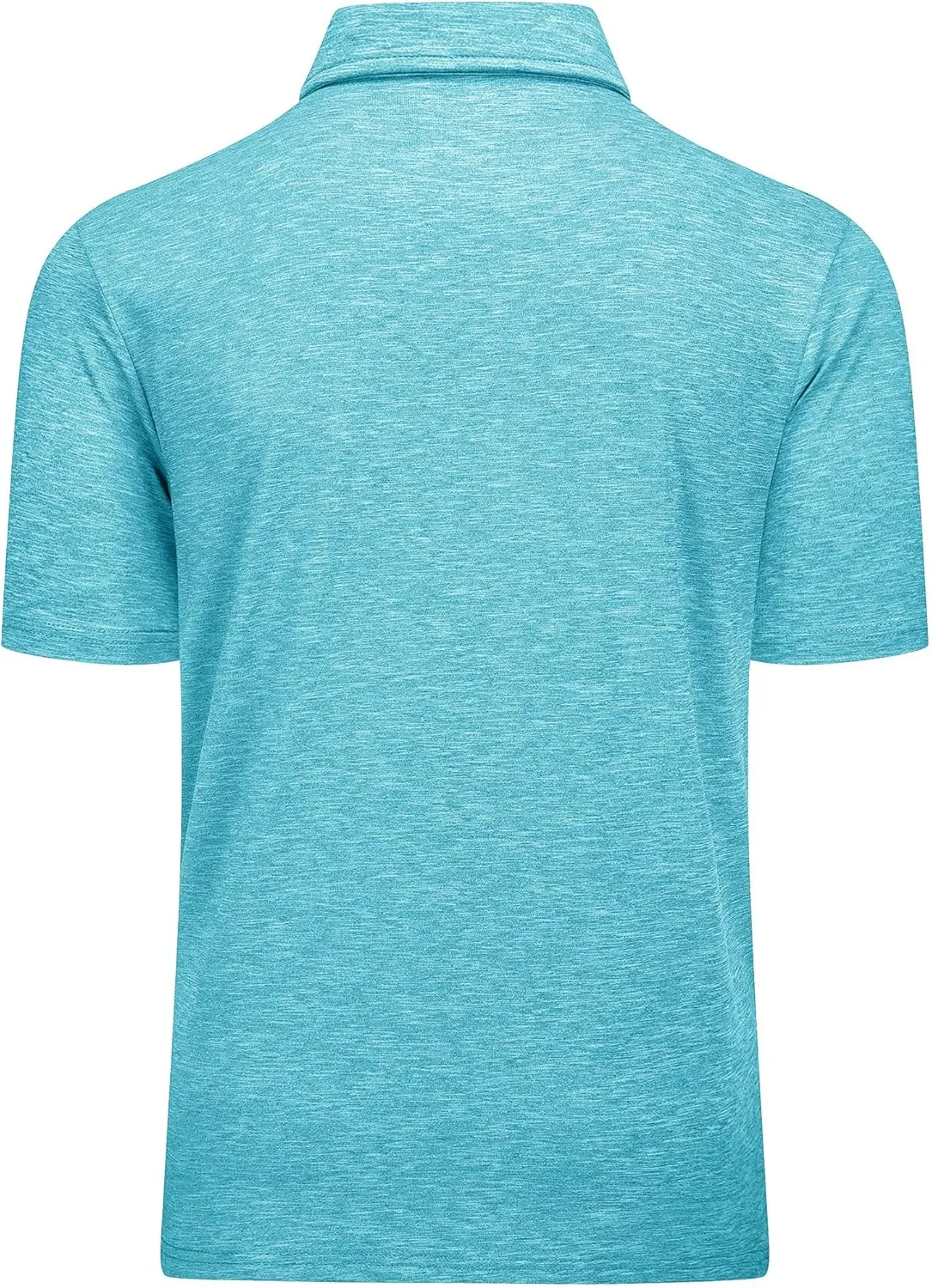 TACVASEN Polo Shirts for Men Short Sleeve Cooling Golf Quick Dry Athletic Shirts Classic Casual T Shirts Stretch Soft