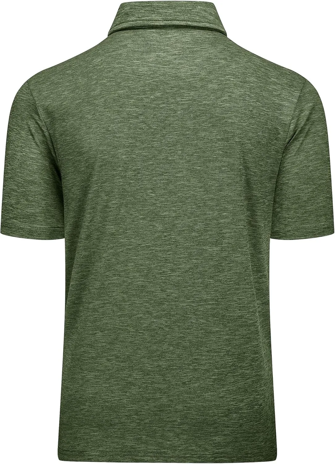 TACVASEN Polo Shirts for Men Short Sleeve Cooling Golf Quick Dry Athletic Shirts Classic Casual T Shirts Stretch Soft