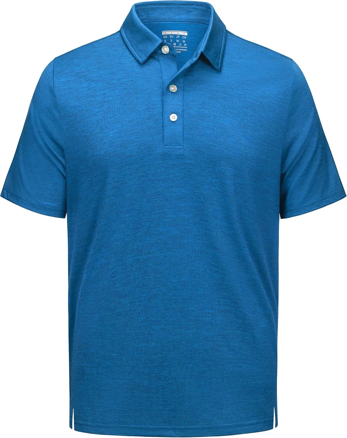 TACVASEN Polo Shirts for Men Short Sleeve Cooling Golf Quick Dry Athletic Shirts Classic Casual T Shirts Stretch Soft