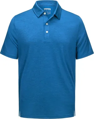 TACVASEN Polo Shirts for Men Short Sleeve Cooling Golf Quick Dry Athletic Shirts Classic Casual T Shirts Stretch Soft