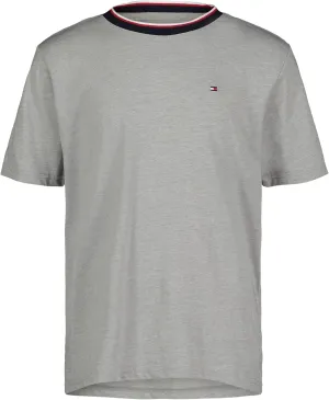 Tommy Hilfiger Boys' Short Sleeve Solid Ringer Crew Neck T-Shirt, Soft, Comfortable, Relaxed Fit