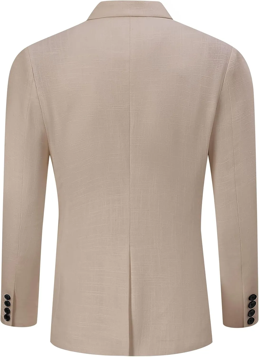 TURETRENDY Men's Casual Sport Coat Lightweight Linen Blazer One Button Business Suit Jackets Stylish Daily Suits