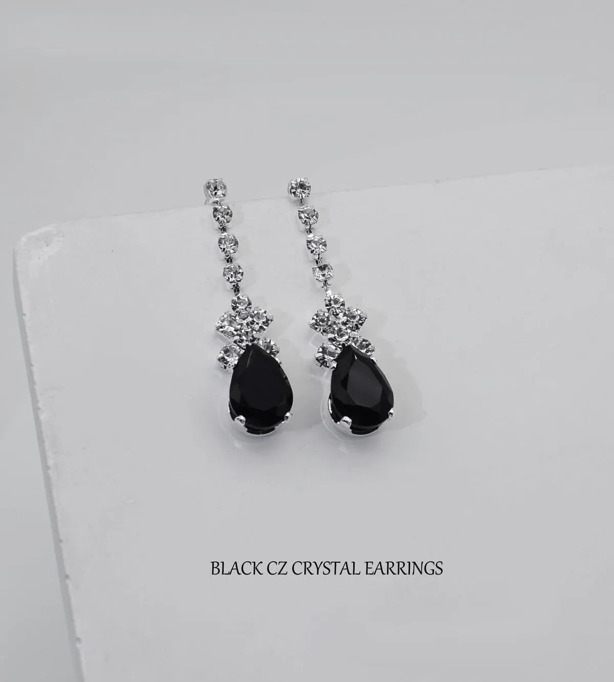 UDYLGOON CZ Crystal Earrings Necklace Bracelet Jewelry Set for Women Costume Party Bride Bridesmaid Wedding Prom Jewelry