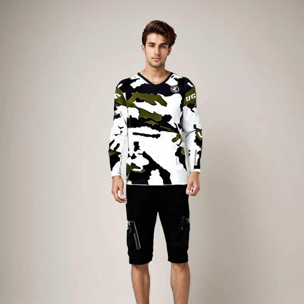 UGLY FROG Bike Wear Long Sleeve Men's Classic Fashion Cycling Downhill Jersey Sportswear Clothing