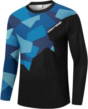 UGLY FROG Bike Wear Long Sleeve Men's Classic Fashion Cycling Downhill Jersey Sportswear Clothing