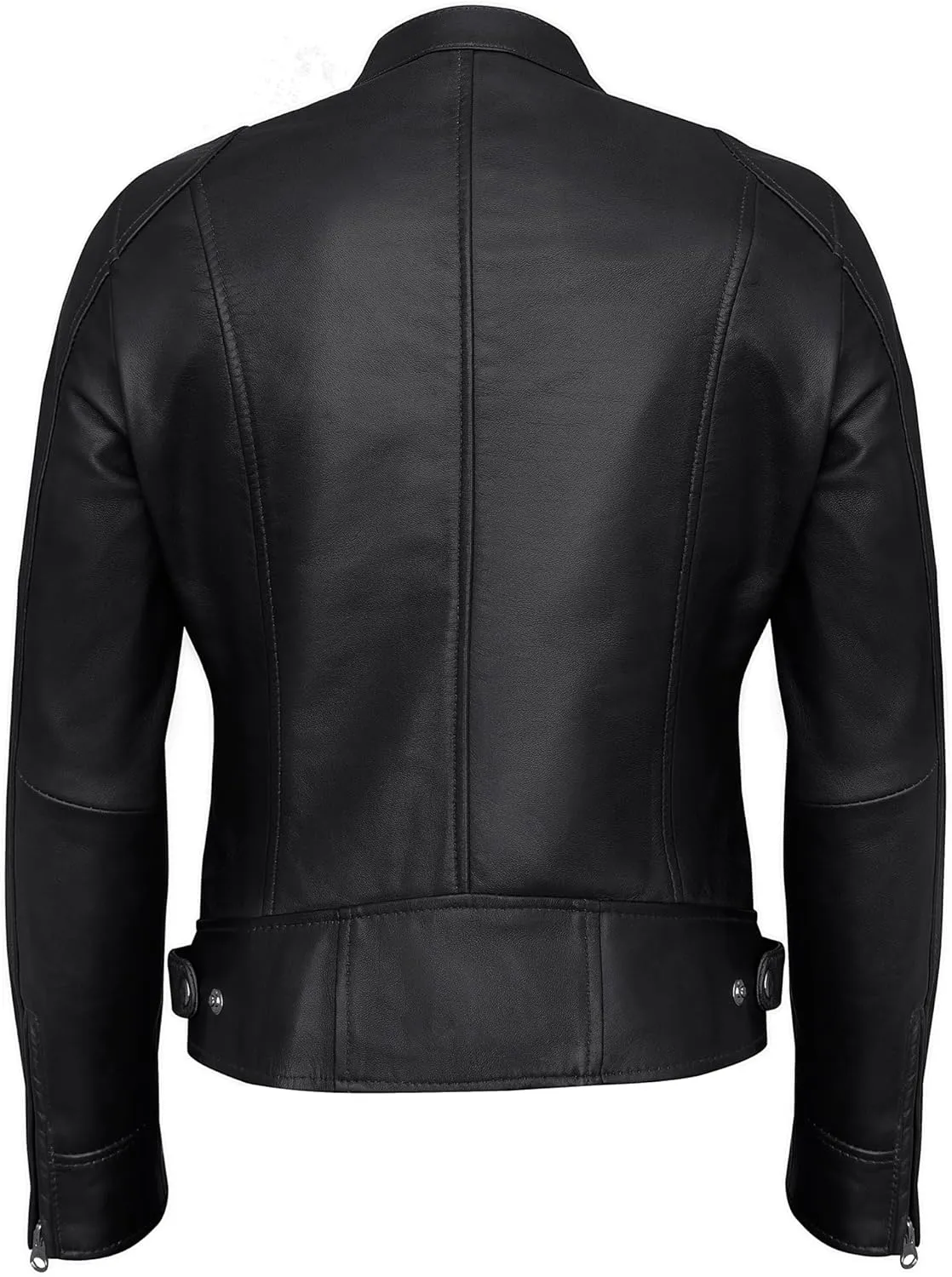 Womens Leather Jackets - Real Lambskin Stylish Motorcycle Leather Coat Women