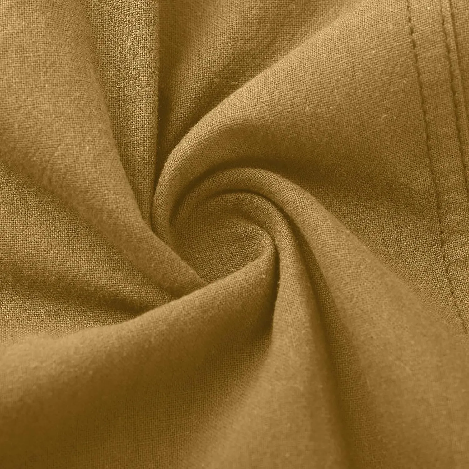 Women's Wide Leg Linen Pants Loose Casual Elastic High Waisted Long Pant Summer Beach Vacation Trousers with Pocket