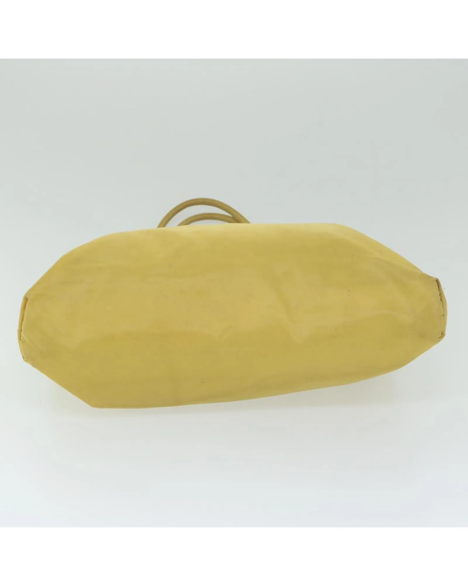 Yellow Nylon Tote Bag with Accessories - Made in Italy